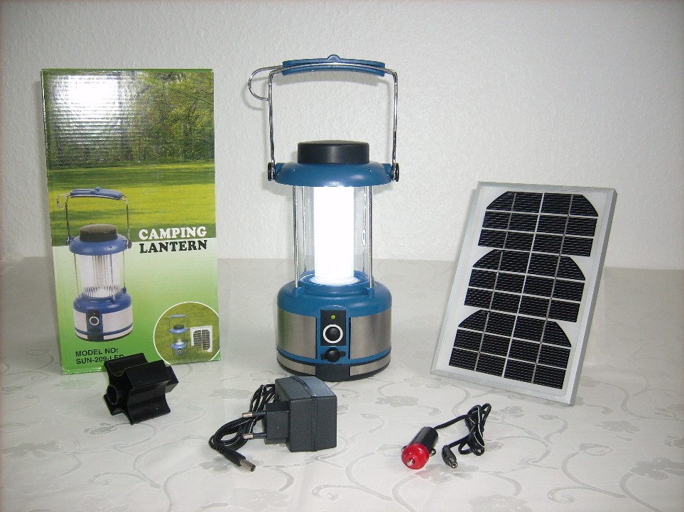 Solar Lampe 36 LED mit 3W Solarfeld Solar Lampe 36 LED mit 3W Solarfeld